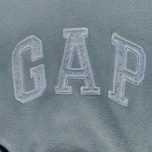GAP Baby Blue Retro Fleecey Pullover Hoodie - Picture 3 of 3